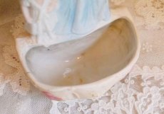 画像6: 天使と子供の陶器の聖水盤 (6)