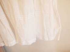 画像6: 綿ローン　ホワイト刺繍　子供ドレス (6)