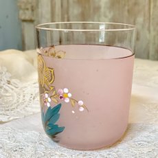 画像2: エナメルペイント　ピンクのグラス (2)