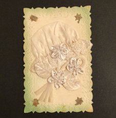 画像1: 白いお花とボネカード (1)