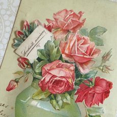 画像4: 薔薇と花瓶の仕掛けポストカード (4)