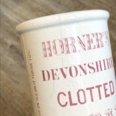 画像6: HORNER'S DEVONSHIRE CLOTTED CREAM陶器のクロテッドクリームのポット (6)