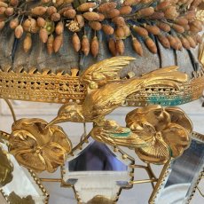 画像9: グローブ・ド・マリアージュ　ゴールドの花の装飾とWAXフラワー付き　 (9)