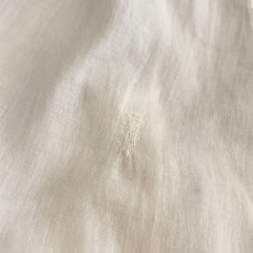 画像12: お花のホワイト刺繍  綿ローンペチコート (12)