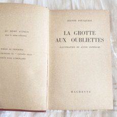 画像3: 赤い表紙のフランス古書 LA GROTTE AUX OUBLIETTES / オブリエットの洞窟 (3)