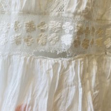 画像6: ホワイトリネンの洗礼服 (6)