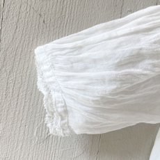 画像8: ホワイトリネンの洗礼服 (8)