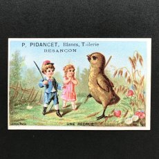 画像5: P.PIDANCET 鳥と子供のクロモス　6枚セット (5)