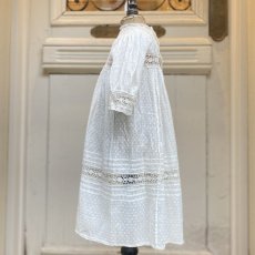 画像2: ホワイトドット生地のチャイルドドレス (2)