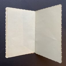 画像6: シルクの薔薇の刺繍見開きカード (6)
