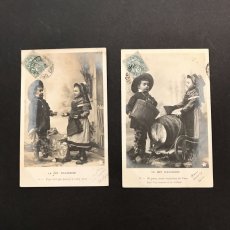 画像2: 男の子と女の子のポストカード8枚セット (2)