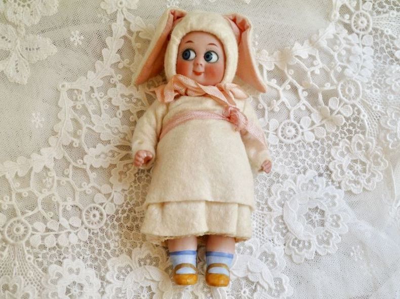 Kestner ケストナー アンティーク ビスクドール バニー うさぎ 【公式